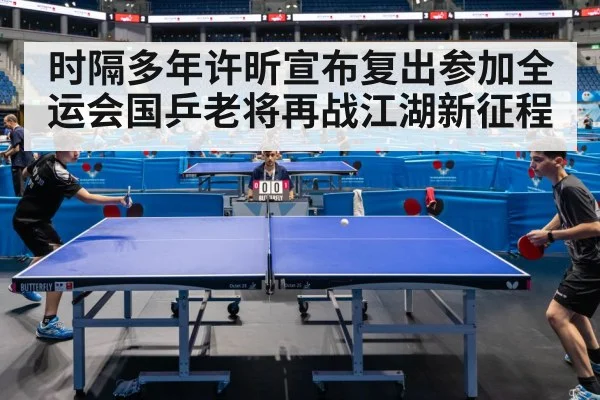 时隔多年许昕宣布复出参加全运会国乒老将再战江湖新征程